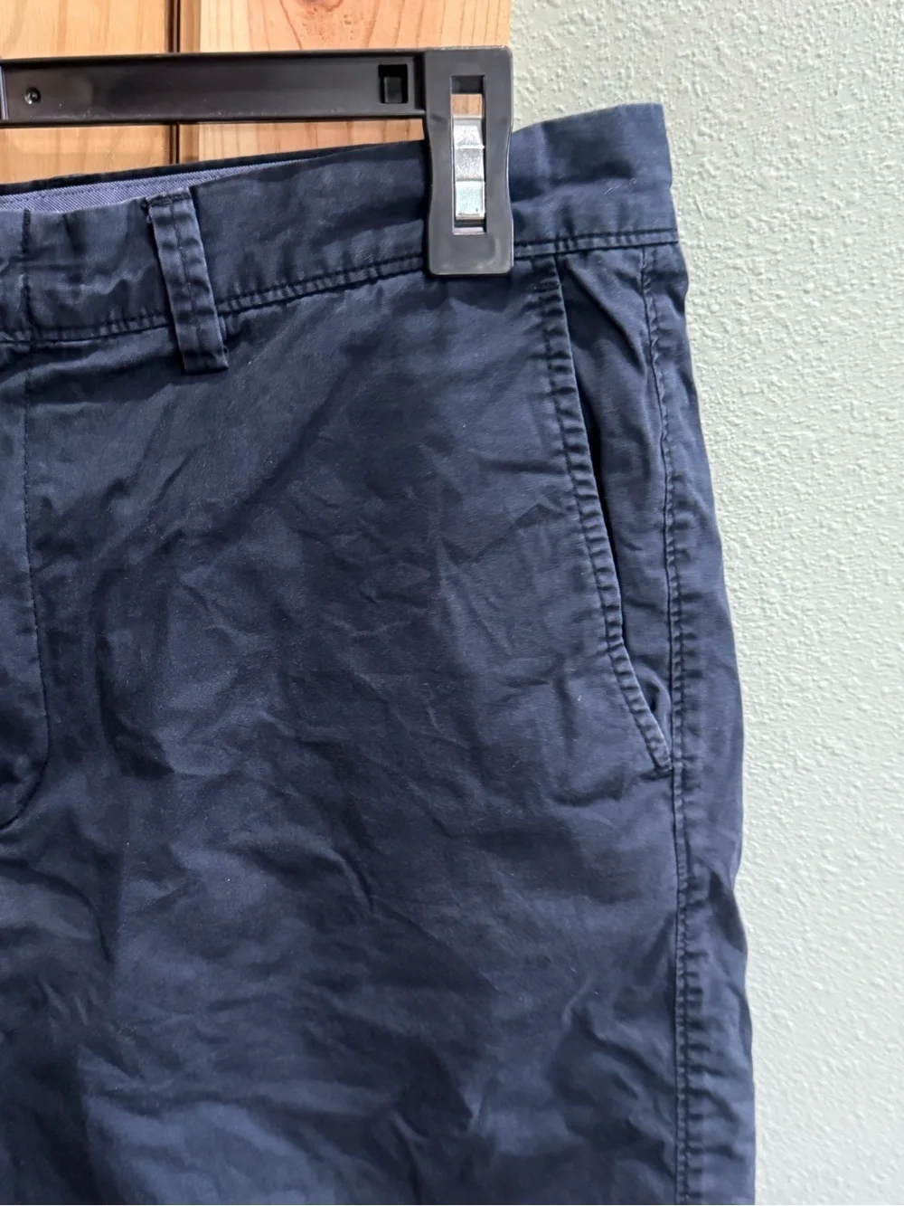 Men's Classic Navy Cotton Shorts